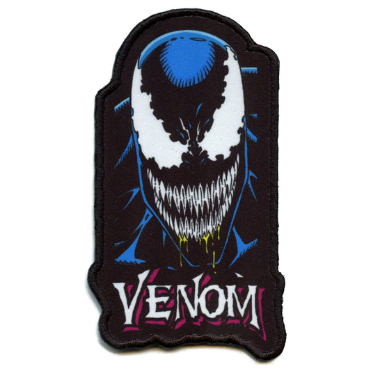 Venom Evil Grin Patch Marvel Comics Spiderman Sublimated Iron On