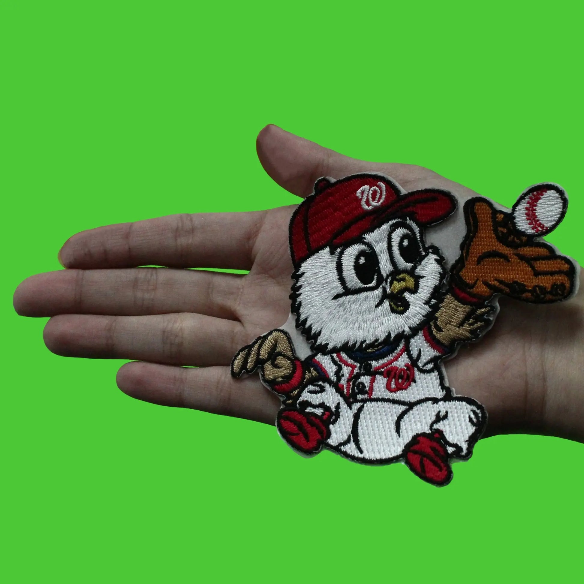 Washington Nationals Team Baby Mascot 'Screech' Self-Adhesive Patch