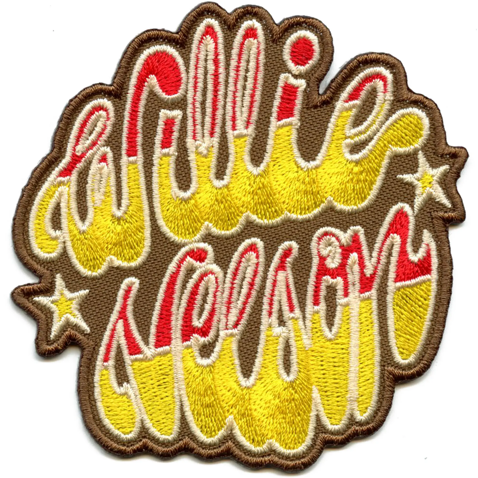 Willies Nelson Singer Patch Sparkle logo Music Embroidered Iron-On