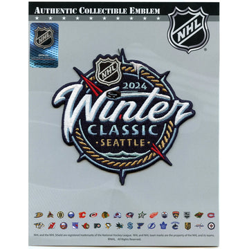 2024 NHL Winter Classic Jersey Patch Seattle Kraken vs Las Vegas Golden Knights