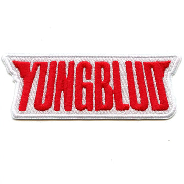 Yungblud Red Logo Patch Pop Punk England Embroidered Iron On