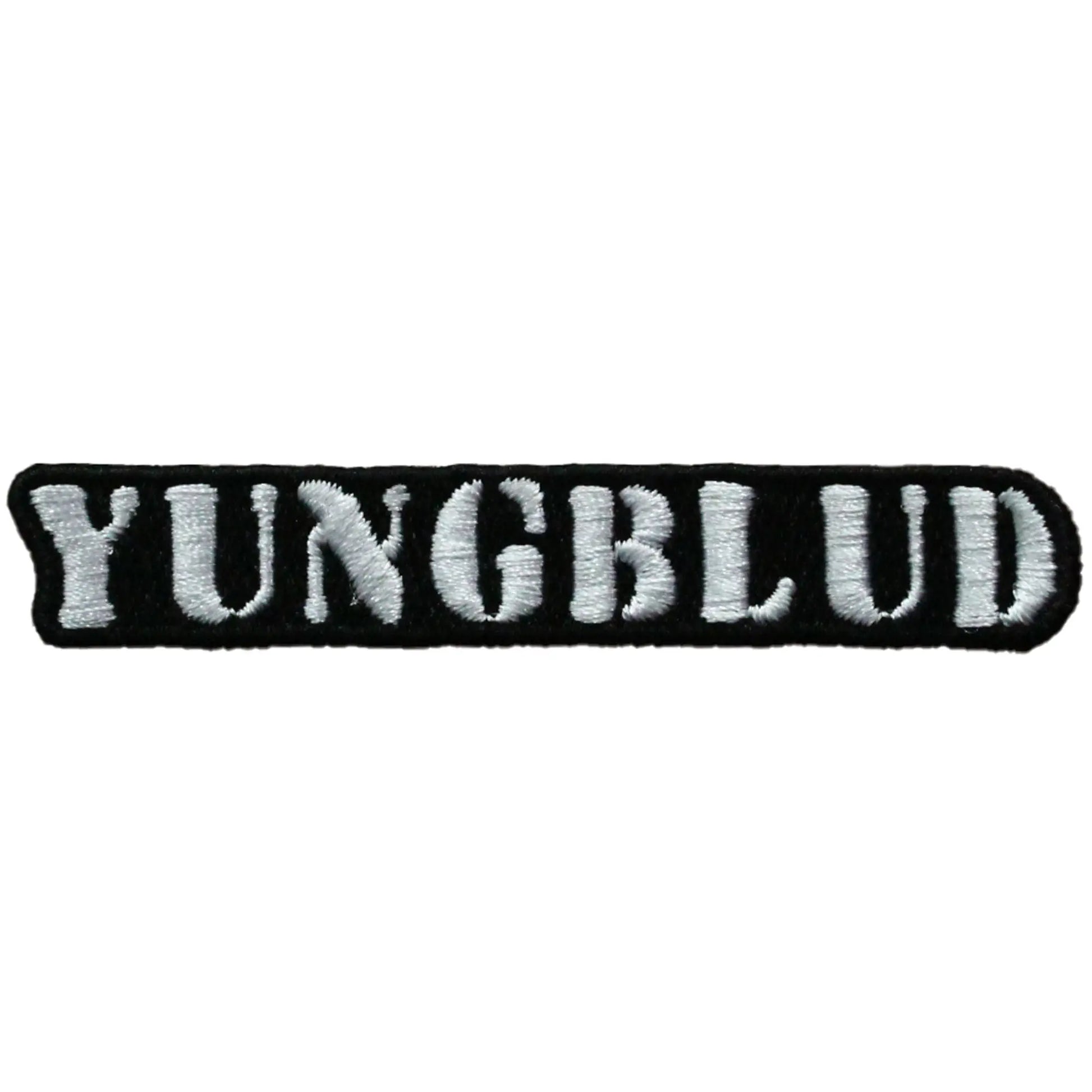 Yungblud Stencil Logo Patch Pop Punk England Embroidered Iron On