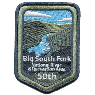 Big South Fork Patch National River Recreational Area Embroidered Iron On