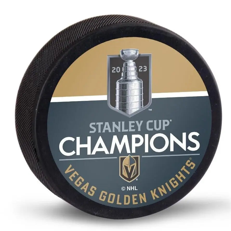 2023 NHL Stanley Cup Final Champions Las Vegas Golden Knights Puck