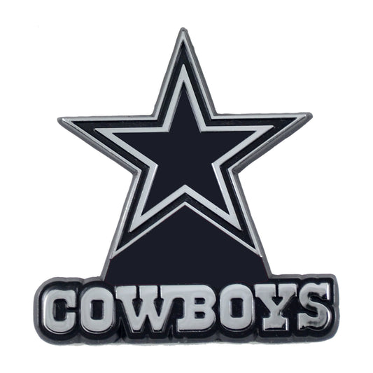 Dallas Cowboys Premium Solid Metal Chrome Plated Car Auto Emblem