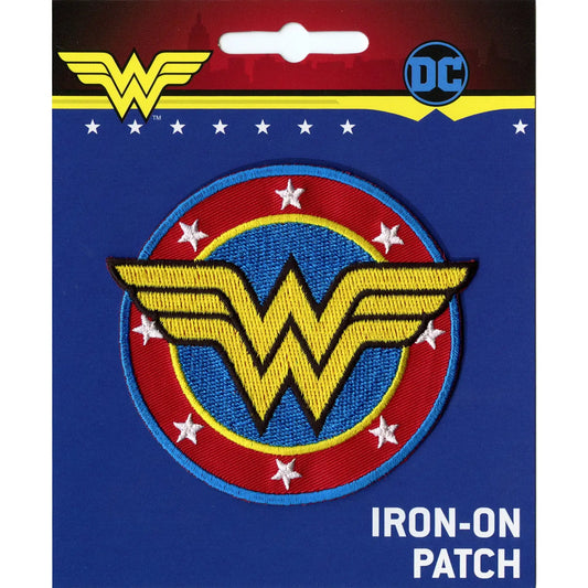 Dc Comics Wonder Woman Shield Logo Iron on Patch 