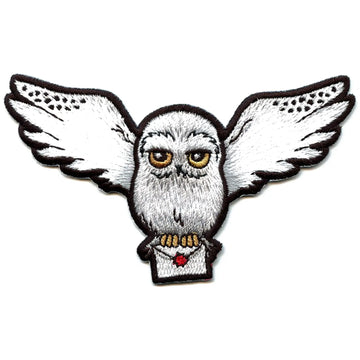 Harry Potter Hedwig Embroidered Iron-on Patch 