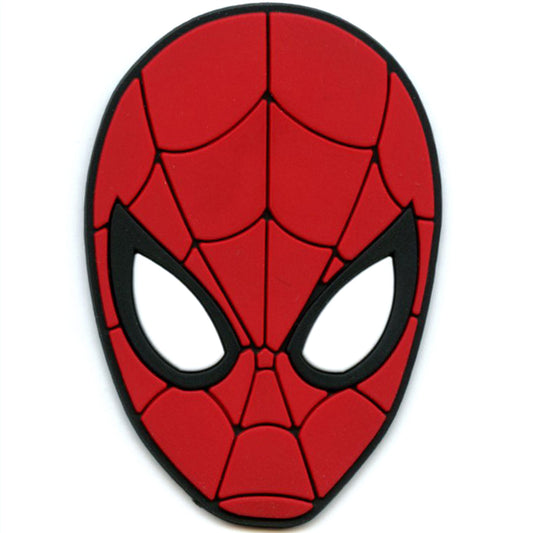 Marvel Spiderman Face Embroidered Iron on PVC Patch 