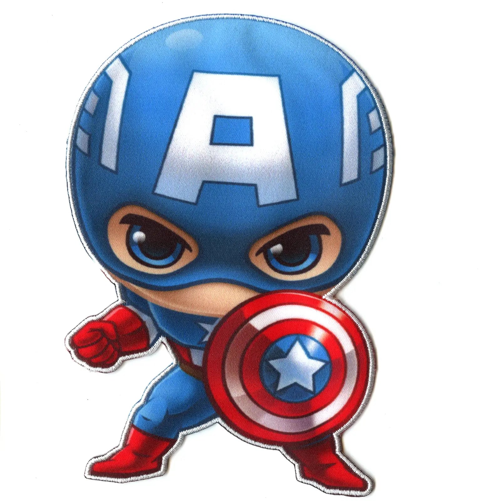 Marvel Avengers Captain America Iron on Applique Patch 