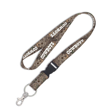 Dallas Cowboys Logo Camouflage Detachable Lanyard 