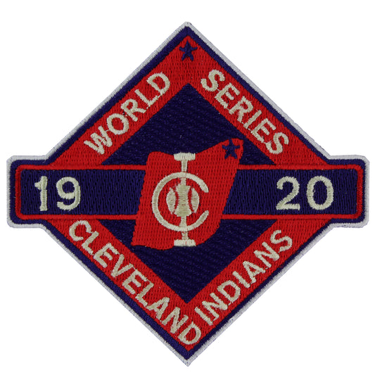 1920 Cleveland Indians MLB World Series Championship Jersey Patch 