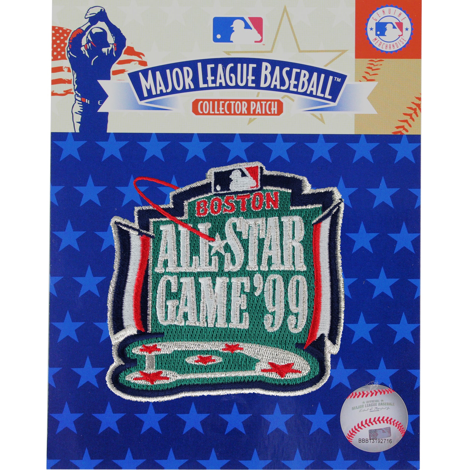 1999 MLB All Star Game Boston Red Sox Jersey Patch 