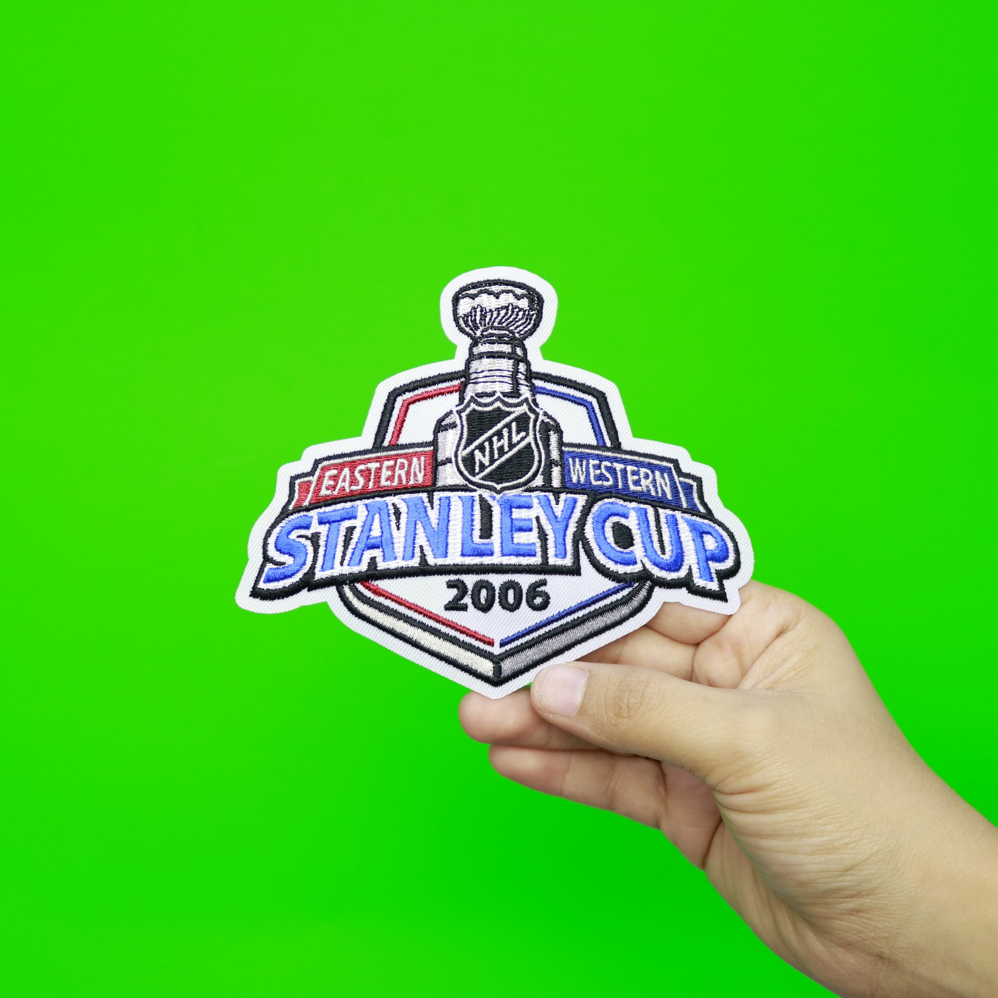 2006 NHL Stanley Cup Jersey Patch Carolina Hurricanes vs. Edmonton Oilers 