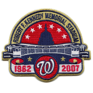 Washington Nationals Robert F. Kennedy Memorial Stadium Patch (2007) 