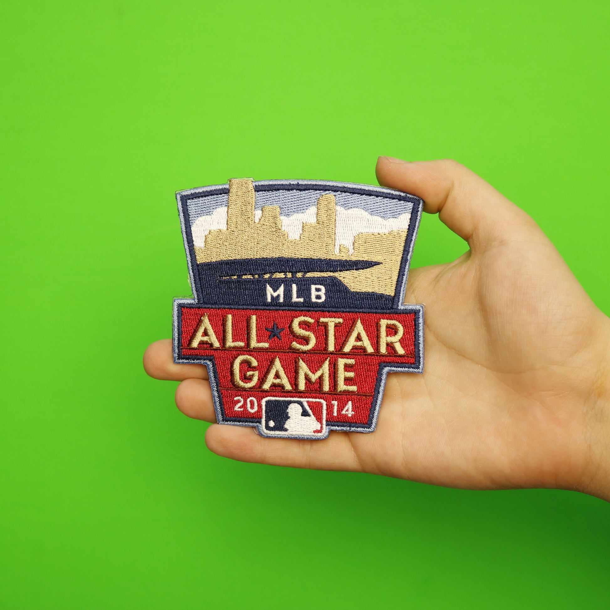 2014 MLB All-star Game Jersey Patch In Minnesota Twins (Target Field) 