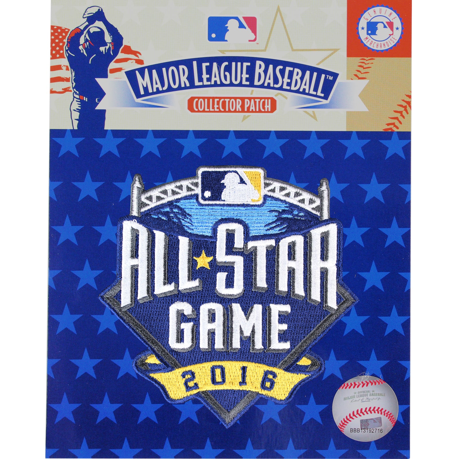 2016 MLB All-star Game Jersey Sleeve Patch In San Diego Padres 