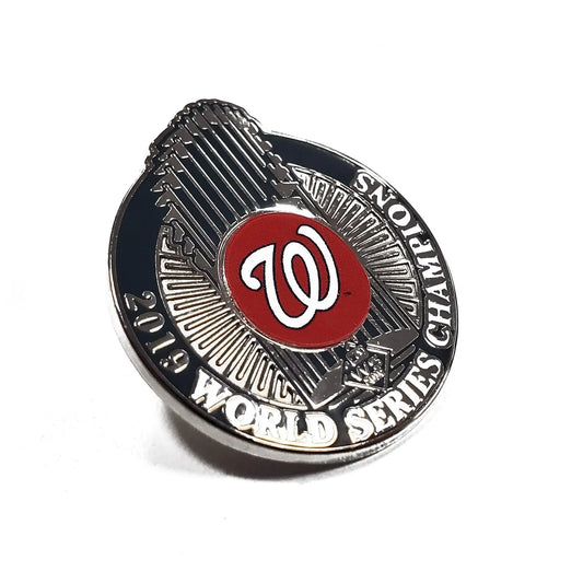 2019 World Series Champions Collectors Lapel Pin Washington Nationals (Trophy) 