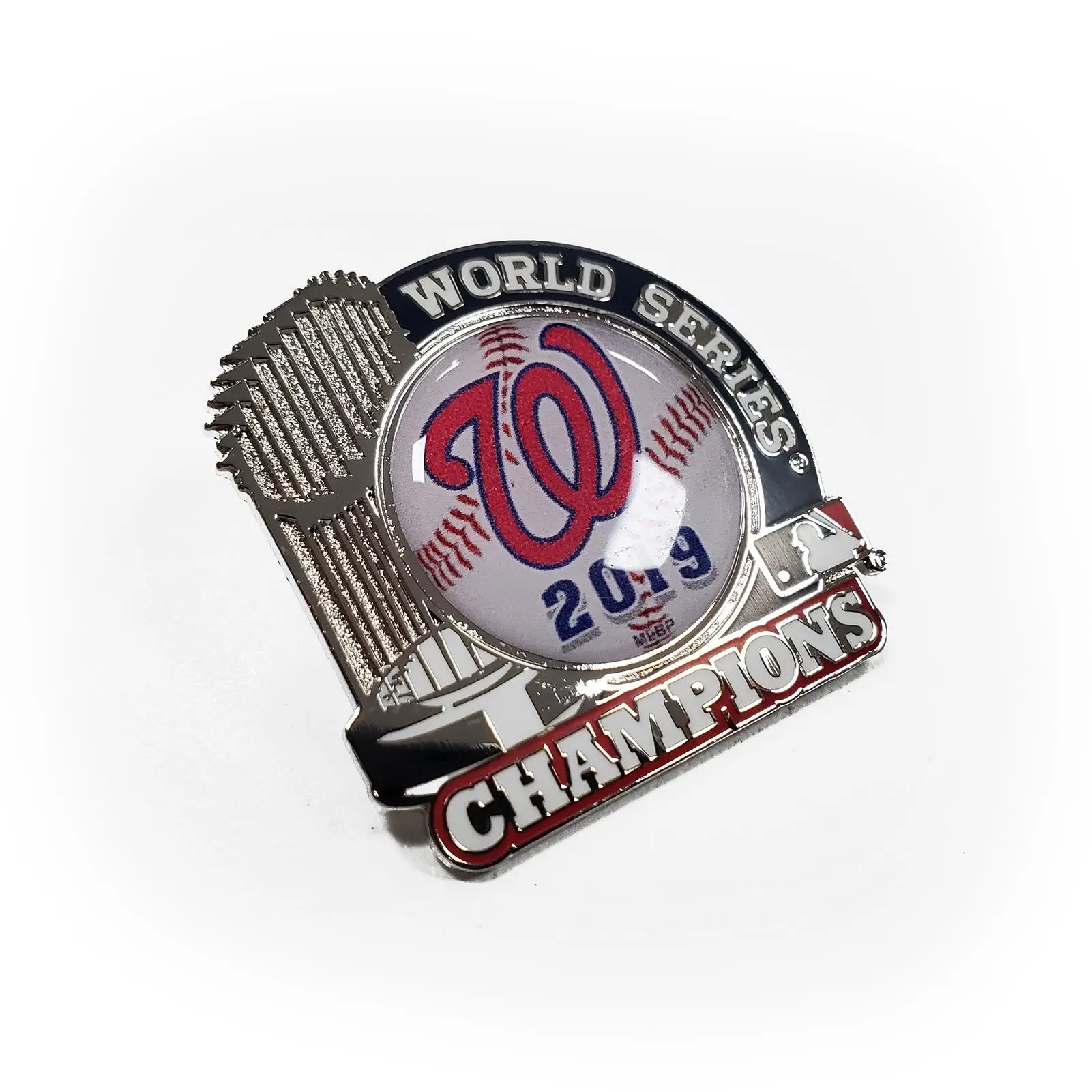 2019 World Series Champions Trophy Lapel Pin Washington Nationals 