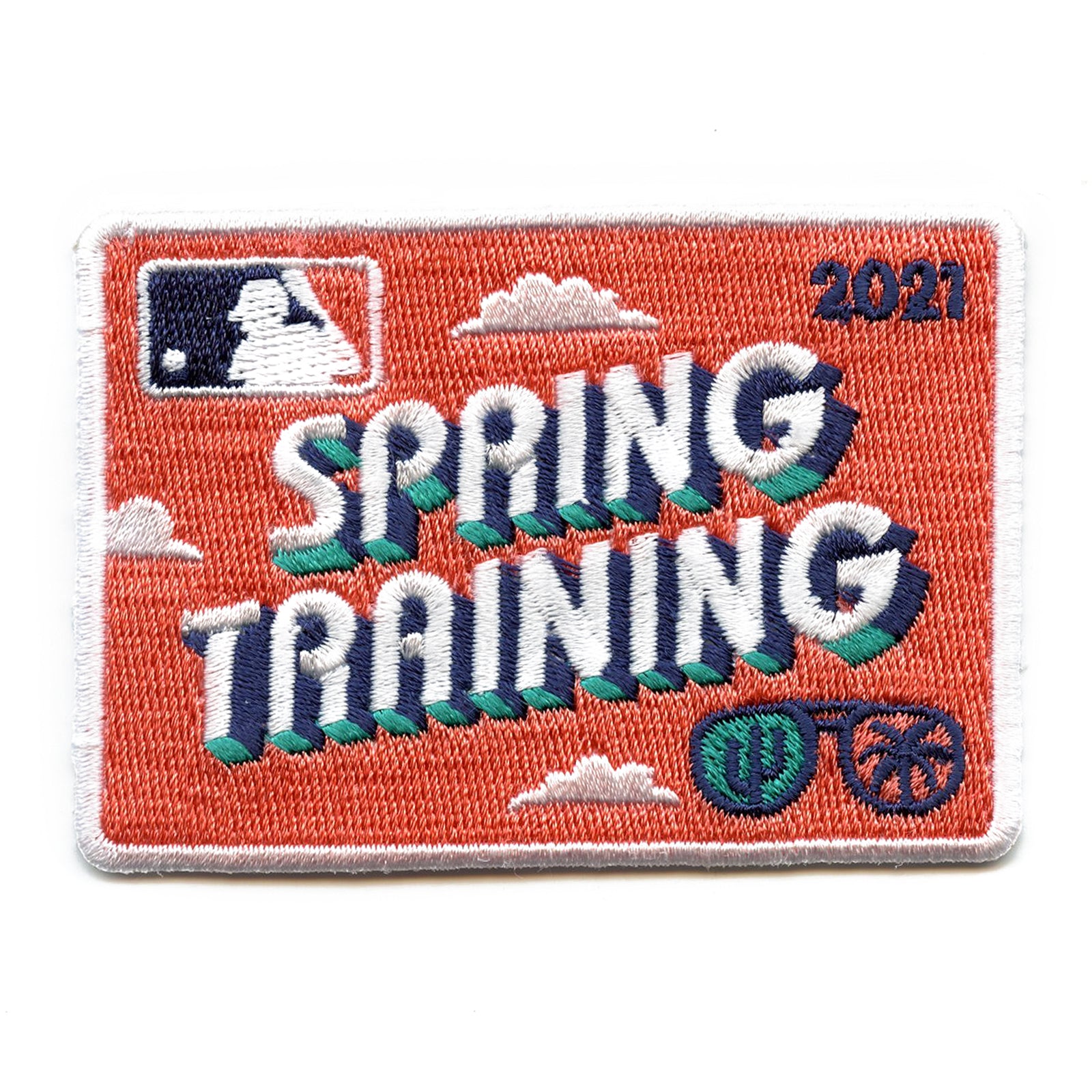 2021 MLB Spring Training Jersey Embroidered Patch 