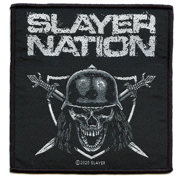 2020 Slayer Nation Woven Sew On Patch 