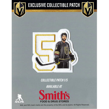 Las Vegas Golden Knights Deryk Engelland #5 NHL Patch 1 of 5 (1st Series) 