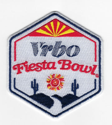 VRBO Fiesta Bowl Game Jersey Patch Michigan TCU 2022