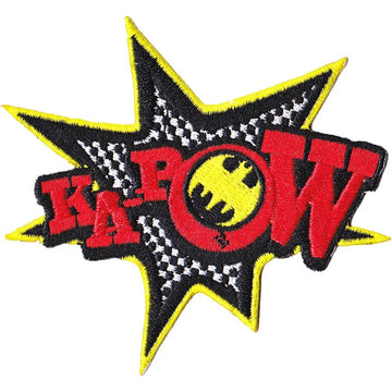 DC Comics Batman Ka-Pow Iron On Patch 