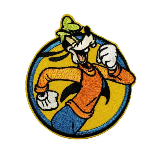 Disney Happy Goofy Iron on Patch 