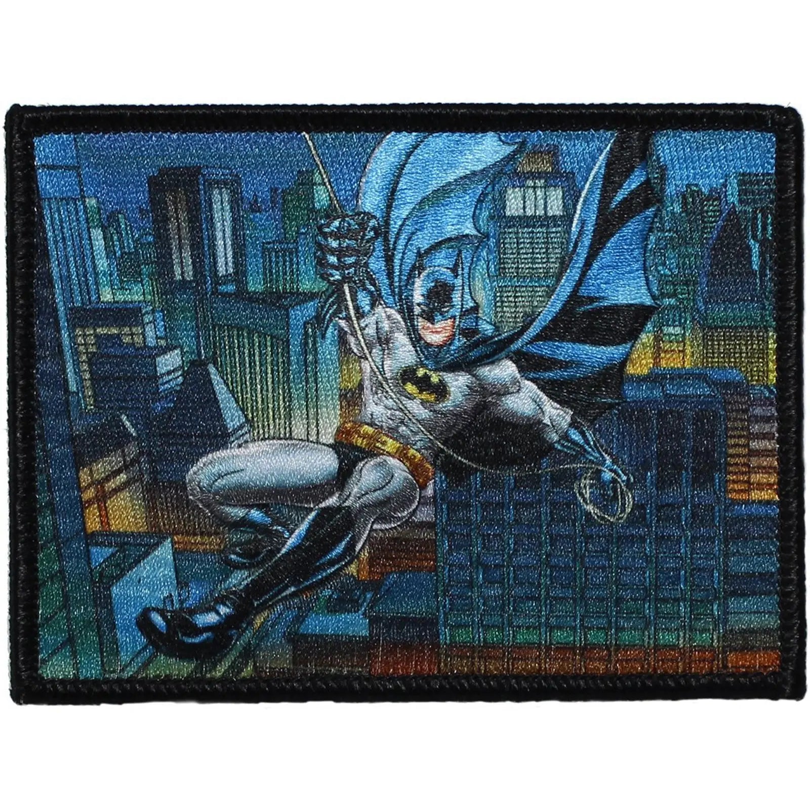 Batman Swinging Iron On Patch 