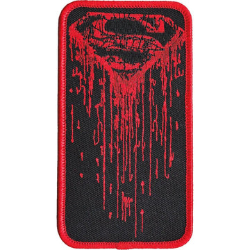 Dc Comics Superman Dripping Logo Iron on Patch 