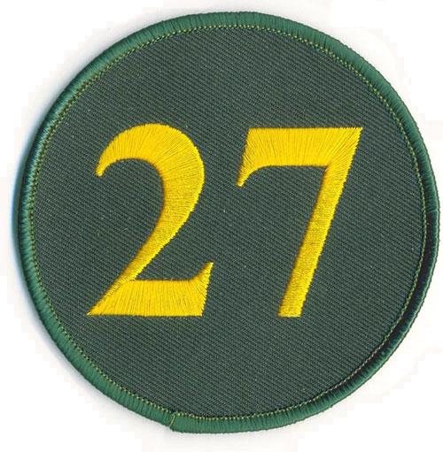 Catfish Hunter #27 Oakland A's Memorial Patch (1999) 