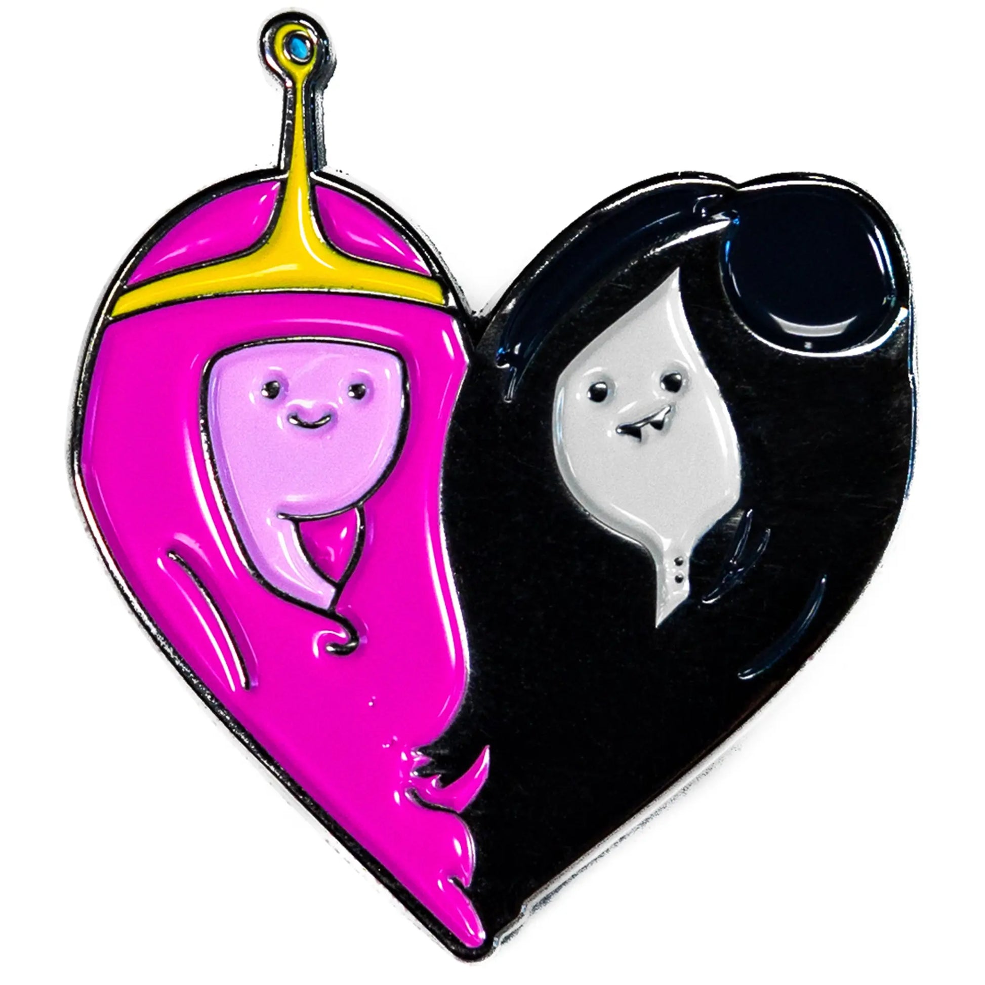 Adventure Time PB And Marcy Heart Lapel Pin