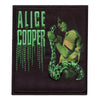 Alice Cooper With Snake Patch Boa Constrictor Embroidered Iron On 