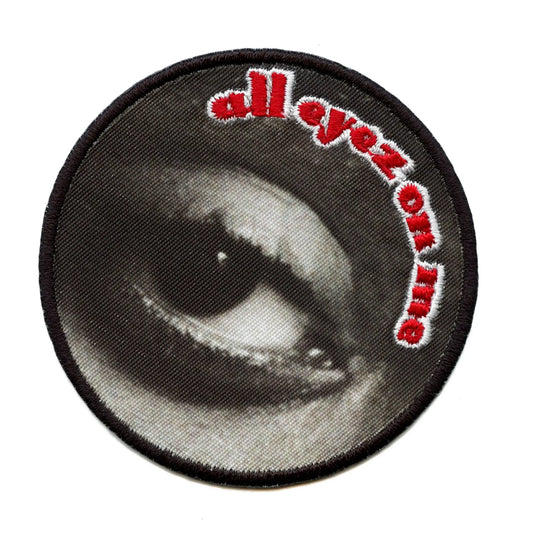 All Eyez On Me Patch West Coast Album Embroidered Iron On 