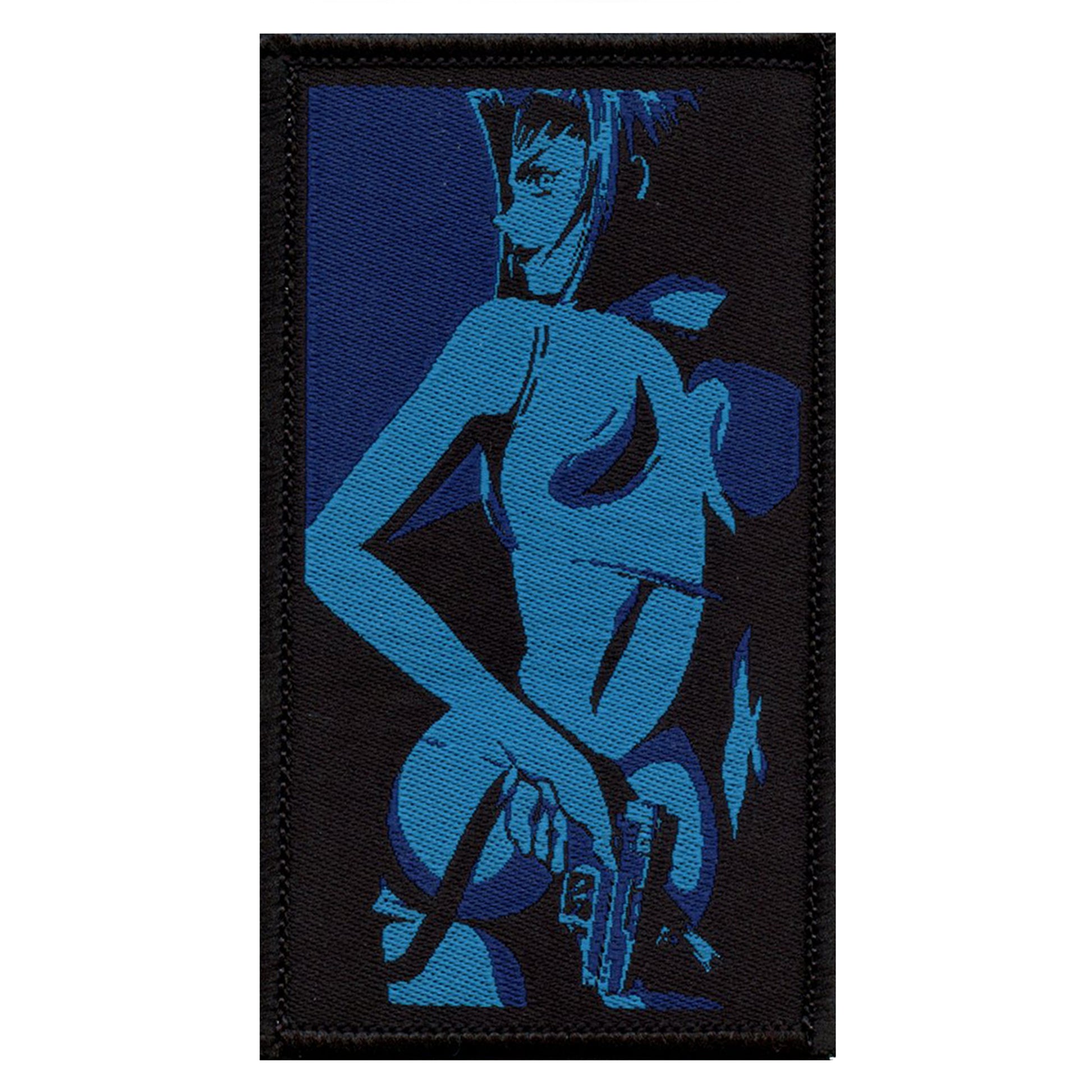 Cowboy Bebop Noir Faye Patch Anime Bounty Western Woven Iron On