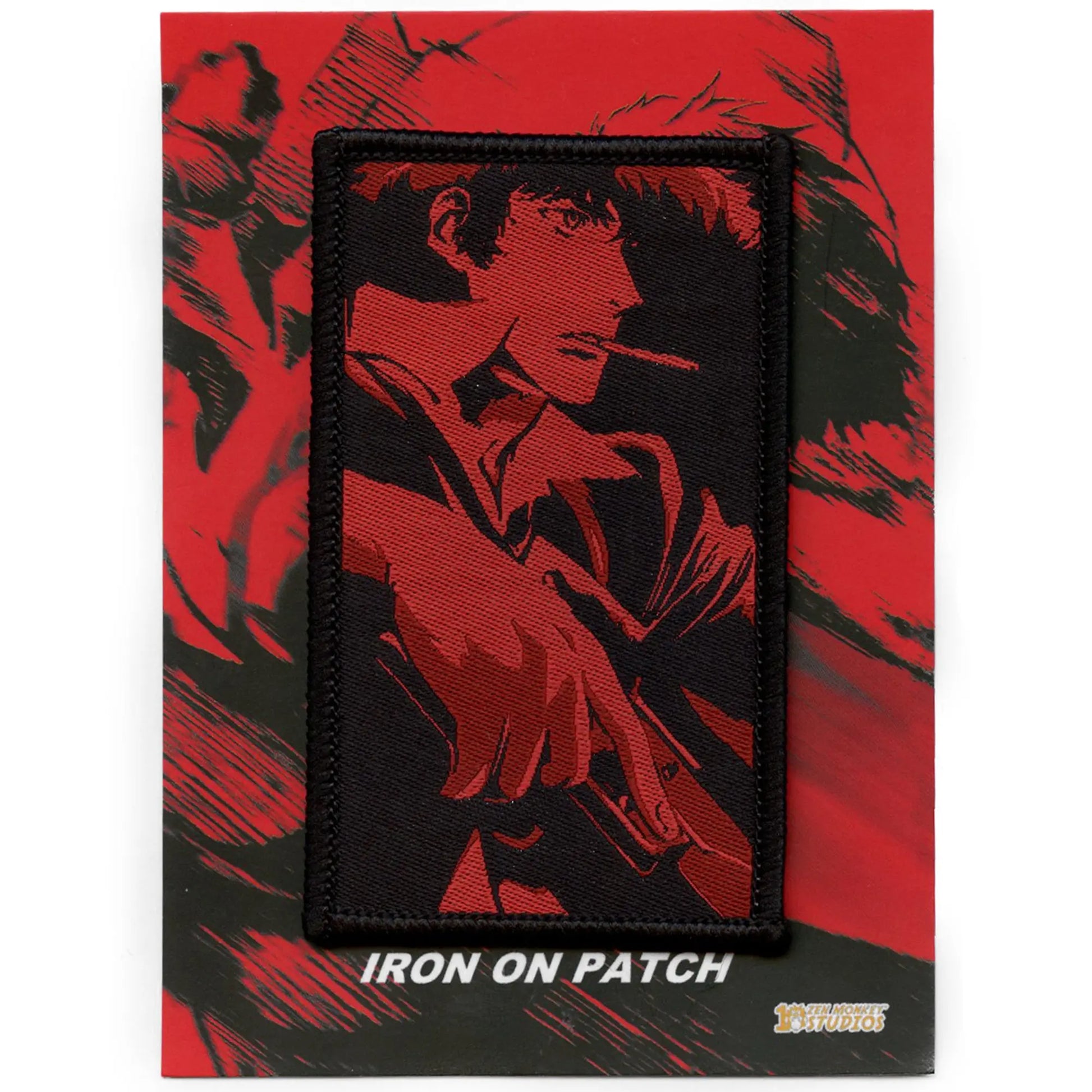 Cowboy Bebop Noir Spike Patch Anime Bounty Western Woven Iron On