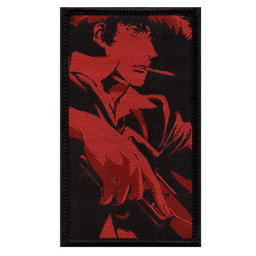 Cowboy Bebop Noir Spike Patch Anime Bounty Western Woven Iron On