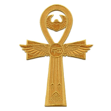 Ankh Egyptian Cross Iron On Patch 