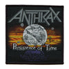 Anthrax Persistence of Time Patch 1990 Album Art Sew On 