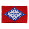 Arkansas State Flag Patch Embroidered Iron On 