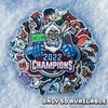 2022 Champions Denver Colorado Yeti Mascot Hockey Parody Embroidered Limited Patch