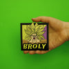 Dragon Ball Super Broly SS Broly Anime Square Embroidered Patch 