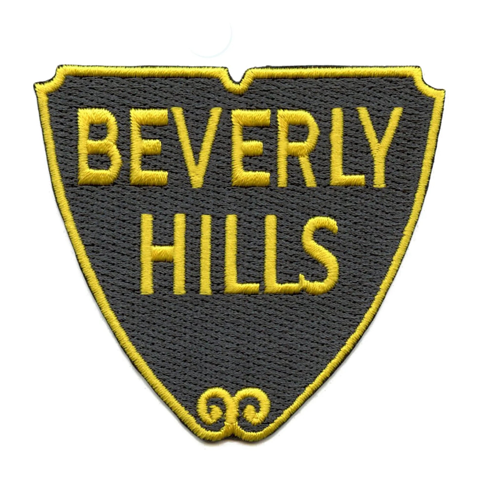 Beverly Hills Street Sign Patch Travel California Embroidered Iron On