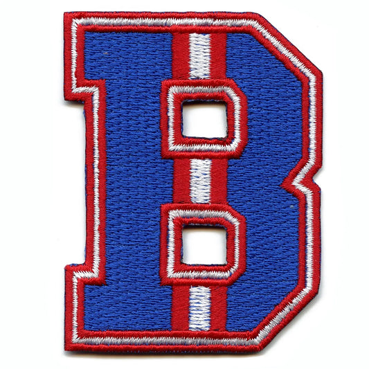 City Of Buffalo "B" Logo Football Jersey Parody Embroidered Iron On Patch 