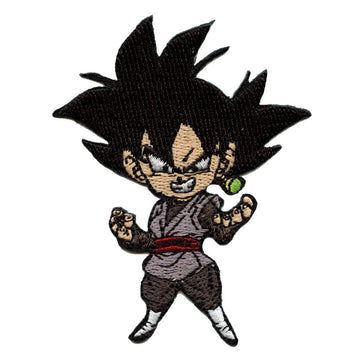 Dragon Ball Super Black Goku Embroidered Patch 