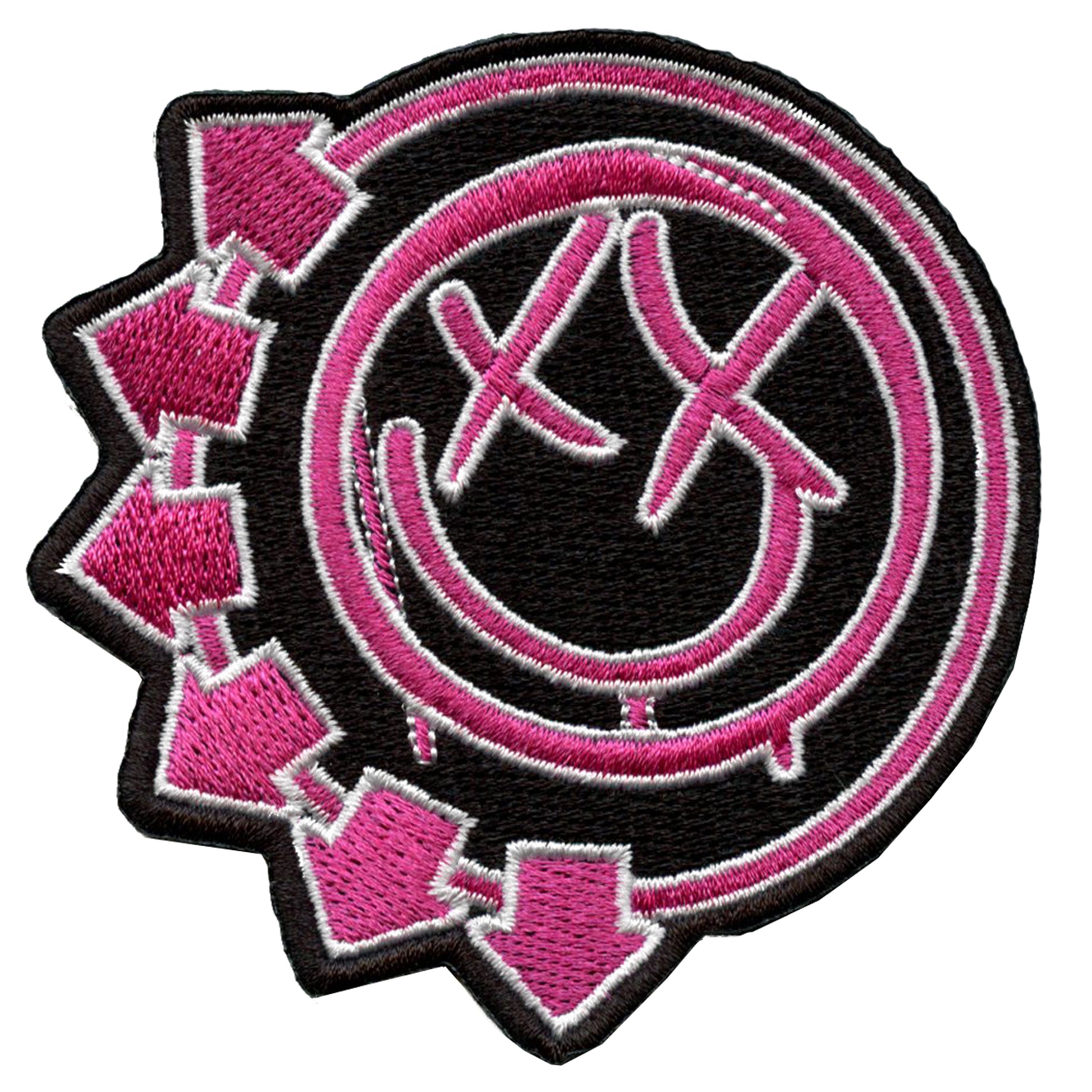 Blink-182 Smiley Album Art Patch Punk Rock Band Embroidered Iron On