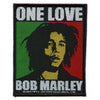 Bob Marley One Love Patch Rasta Reggae Artist Woven Iron On