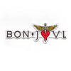 Bon Jovi Logo Patch Daggered Heart Embroidered Iron On