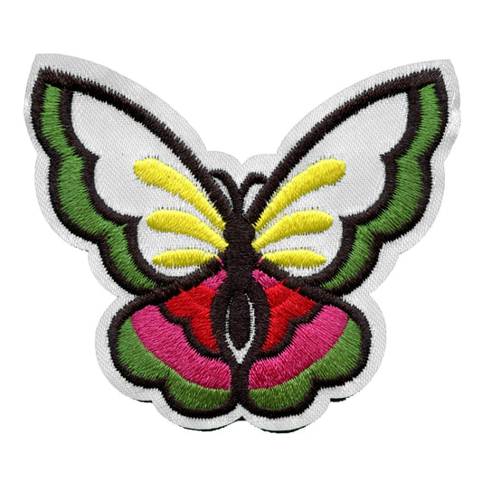 Colorful Butterfly Embroidered Applique Iron On Patch 