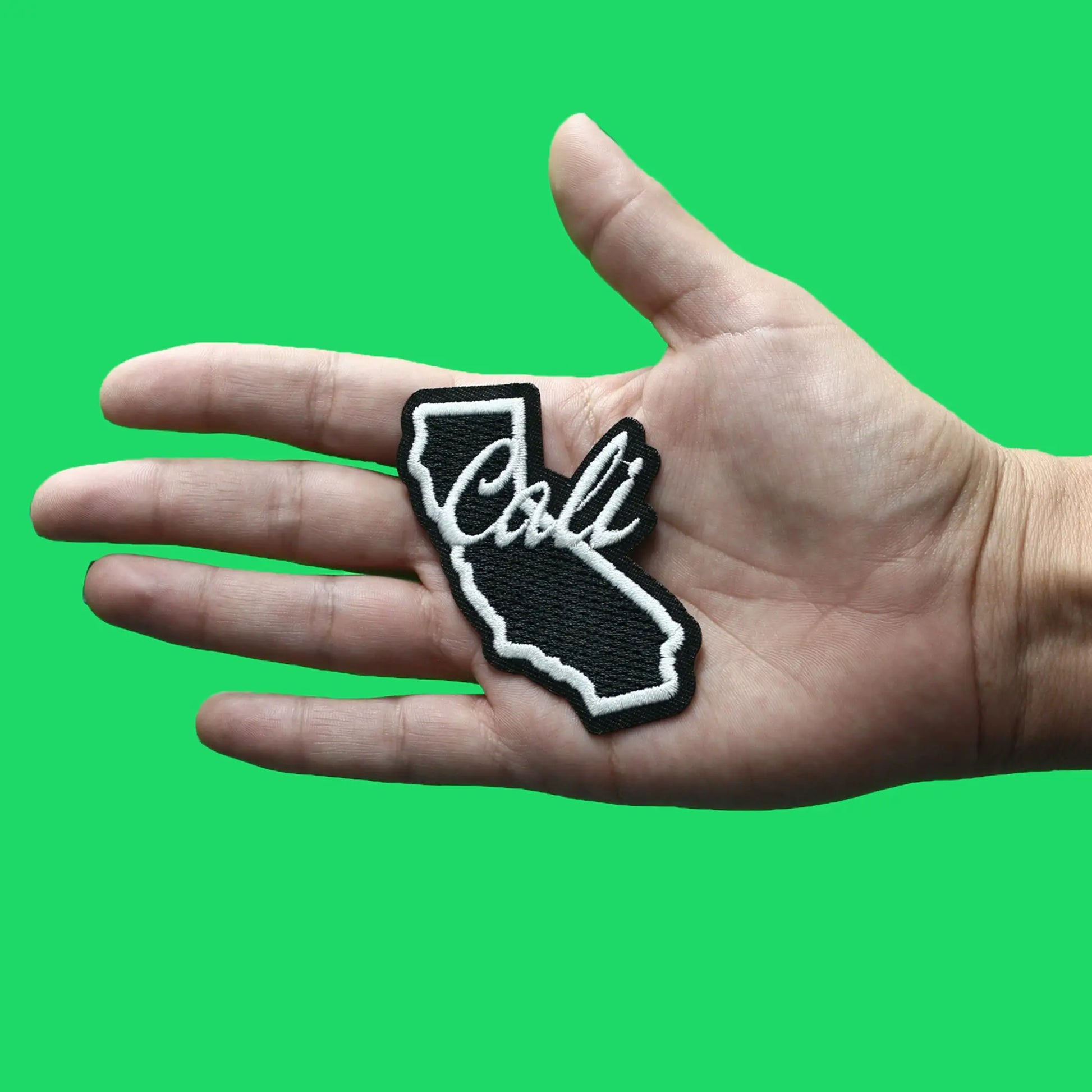 Cali State Script Iron On Patch